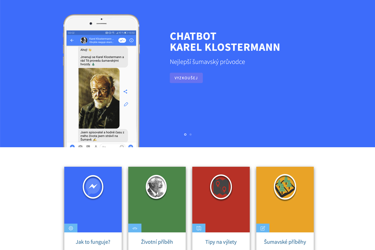 Chatbot Karel Klostermann